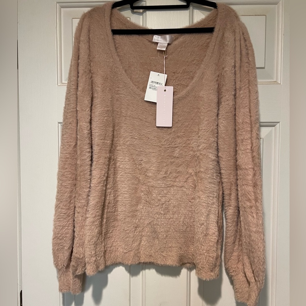 Rachel Parcell Soft Pink Women's Sweater